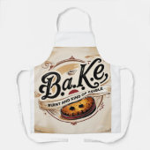 b.a.k.e Schürze lustige Menge (Vorderseite)