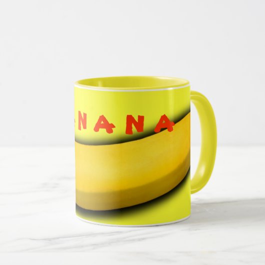 B A N A N A TASSE (VorderseiteRechts)
