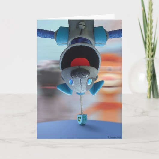 B.A.R.K. dreidel Karte (Vorderseite)