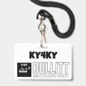 B.A.R.S KY4KY Club Abzeichen Ausweis (Vorderseite mit Schlüsselband)