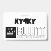 B.A.R.S KY4KY Club Abzeichen Ausweis (Rückseite)