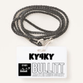 B.A.R.S KY4KY Club Abzeichen Ausweis (Vorderseite mit Schlüsselband)