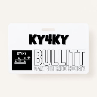 B.A.R.S KY4KY Club Abzeichen Ausweis