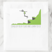 B.A.S.E. Springsticker Rechteckiger Aufkleber (Tasche)