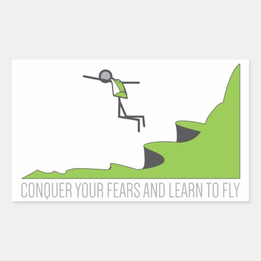 B.A.S.E. Springsticker Rechteckiger Aufkleber (Vorderseite)