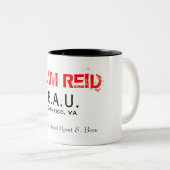 B.A.U., Quantico, VA, spezieller Zweifarbige Tasse (VorderseiteRechts)