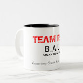 B.A.U., Quantico, VA, spezieller Zweifarbige Tasse (Vorderseite Links)