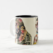 B.A ZWEIFARBIGE TASSE (Vorderseite Links)