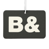 B & AIR FRESHENER AUTOLUFTERFRISCHER (Rückseite)