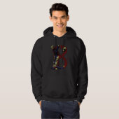 B Alphabet Zombie Letter Hoodie (Vorne ganz)