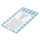 B and B Cinnamon Roll Recipe Magnet (Linke Seite)