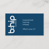 b:angesagte Visitenkarte (Rückseite)