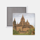 B. Asien, Myanmar (Birma), Bagan Pagan). Verschied Magnet (Vorderseite/Rückseite)