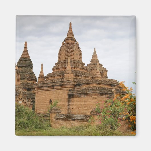 B. Asien, Myanmar (Birma), Bagan Pagan). Verschied Magnet (Vorne)