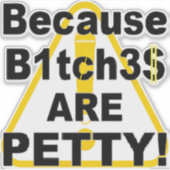 B.B.A.P.! Caution Aufkleber (Vorderseite)