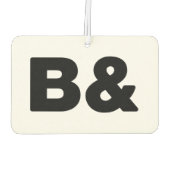 B & B AUTOLUFTERFRISCHER (Rückseite)