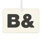 B & B AUTOLUFTERFRISCHER (Vorderseite)