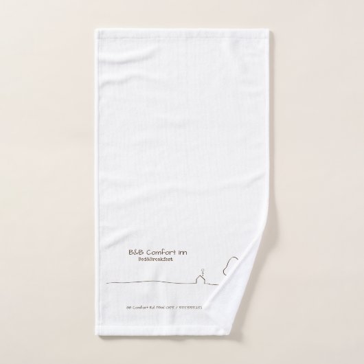 B&B Comfort Inn Badhandtuch Set (Handtuch)