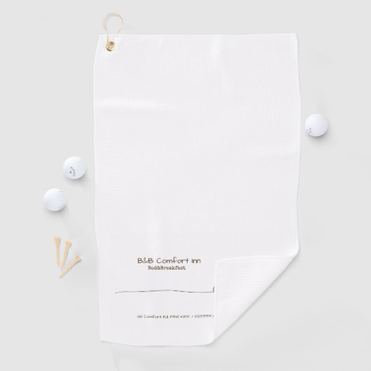 B&B Comfort Inn Resort Golfhandtuch (Insitu)