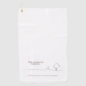 B&B Comfort Inn Resort Golfhandtuch (Vorderseite)