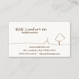 B&B Comfort Inn Visitenkarte