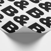 B & B GESCHENKPAPIER (Ecke)