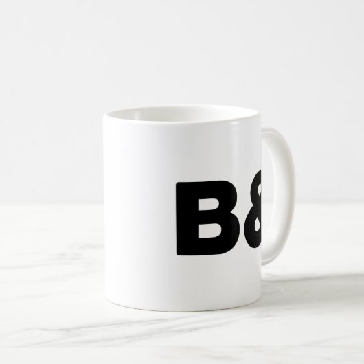 B & B KAFFEETASSE (VorderseiteRechts)