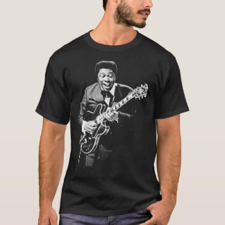 B.B King Playing Guitar Premium T - Shirt