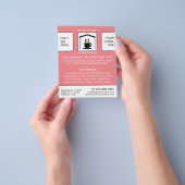 B&B Logo, Bed & Breakfast Unterkunft Werbung Flyer (Gruppe)