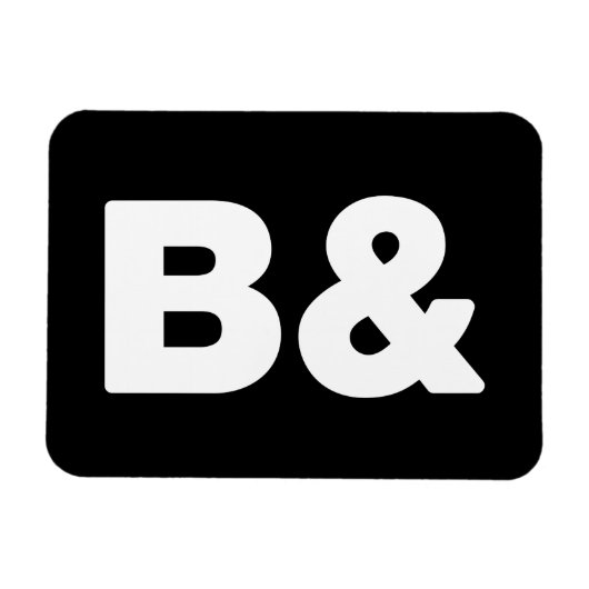 B & B MAGNET (Horizontal)