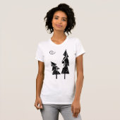 b&b Weihnachtsbäume T-Shirt (Vorne ganz)