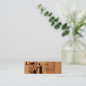 B-Ball Mini Visitenkarte (Stehend Vorderseite)