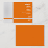 B-Berufliche Visitenkarte (Vorne/Hinten)