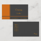 B-Berufliche Visitenkarte (Vorne/Hinten)