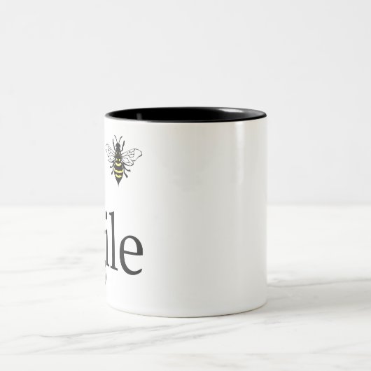 B-beweglich Zweifarbige Tasse (Mittel)