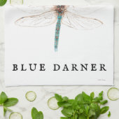 ‚B‘ Blue Darner Geschirrtuch (Gefaltet)