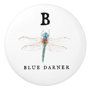 ‚B‘ Blue Darner Keramikknauf