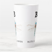 ‚B‘ Blue Darner Milchtasse (Vorderseite)
