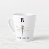 ‚B‘ Blue Darner Milchtasse (Linke Ecke)
