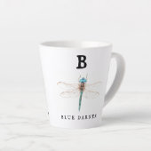 ‚B‘ Blue Darner Milchtasse (Rechte Ecke)