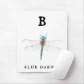 ‚B‘ Blue Darner Mousepad (Mit Mouse)