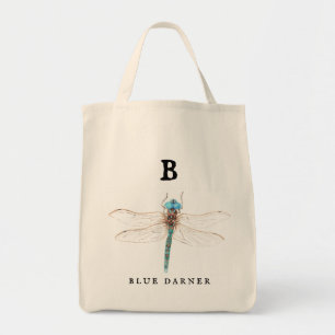 ‚B‘ Blue Darner Tragetasche