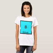B - Botticelli Funny Chemistry Element Symbol T-Sh T-Shirt (Vorne ganz)