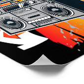 B-boy Angesagt-hop-Break-Tanz Poster (Ecke)