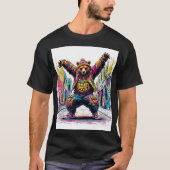 B-Boy Bear T - Shirt Design (Vorderseite)