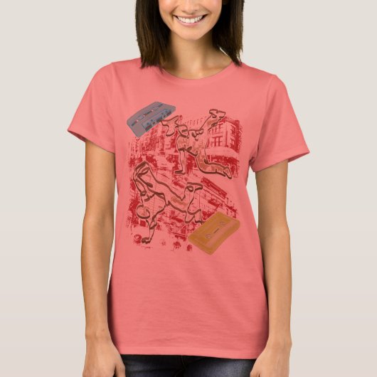 B-boy Cassette Battle T-Shirt (Vorderseite)