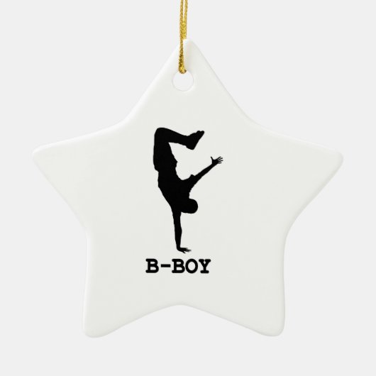B Boy Keramikornament (Vorne)