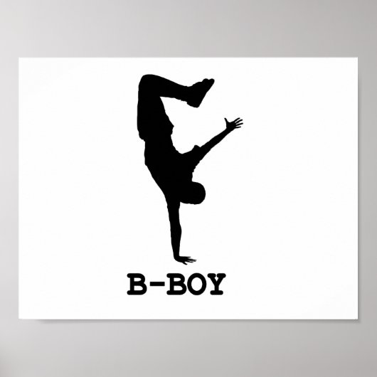 B Boy Poster (Vorne)