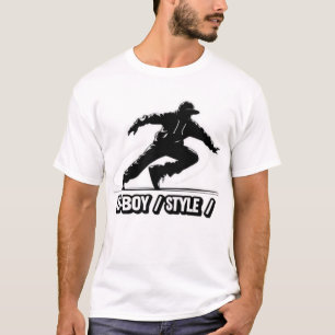 B-Boy Style - Retro Breakdance Silhouette Streetwe T-Shirt
