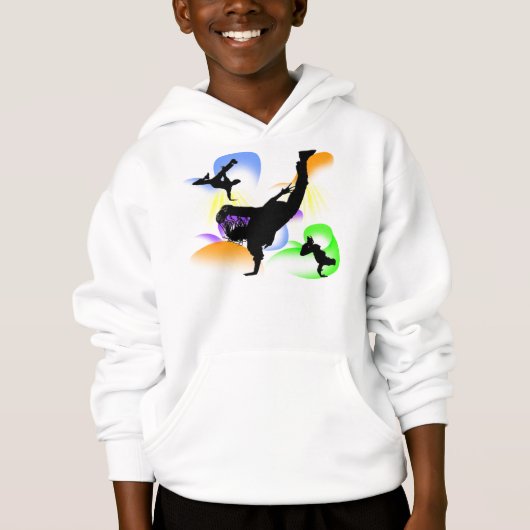 B-boying Hoodie (Vorderseite)
